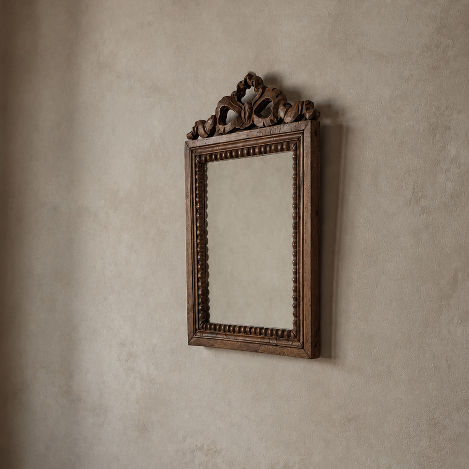 Carved Vintage Mirror