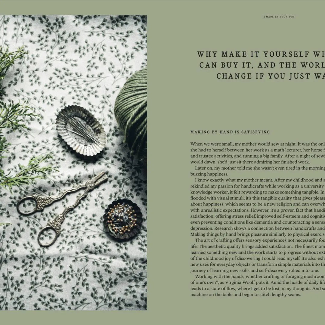 I Made This For You Book