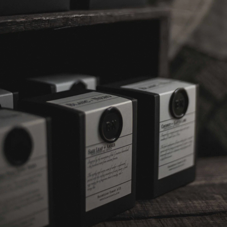 Blanc + Nero Coconut + Kaffir Lime candle