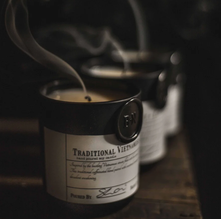 Blanc + Nero Traditional Vietnamese Coffee candle