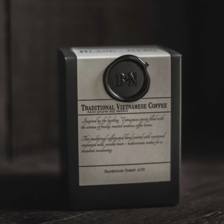 Blanc + Nero Traditional Vietnamese Coffee candle