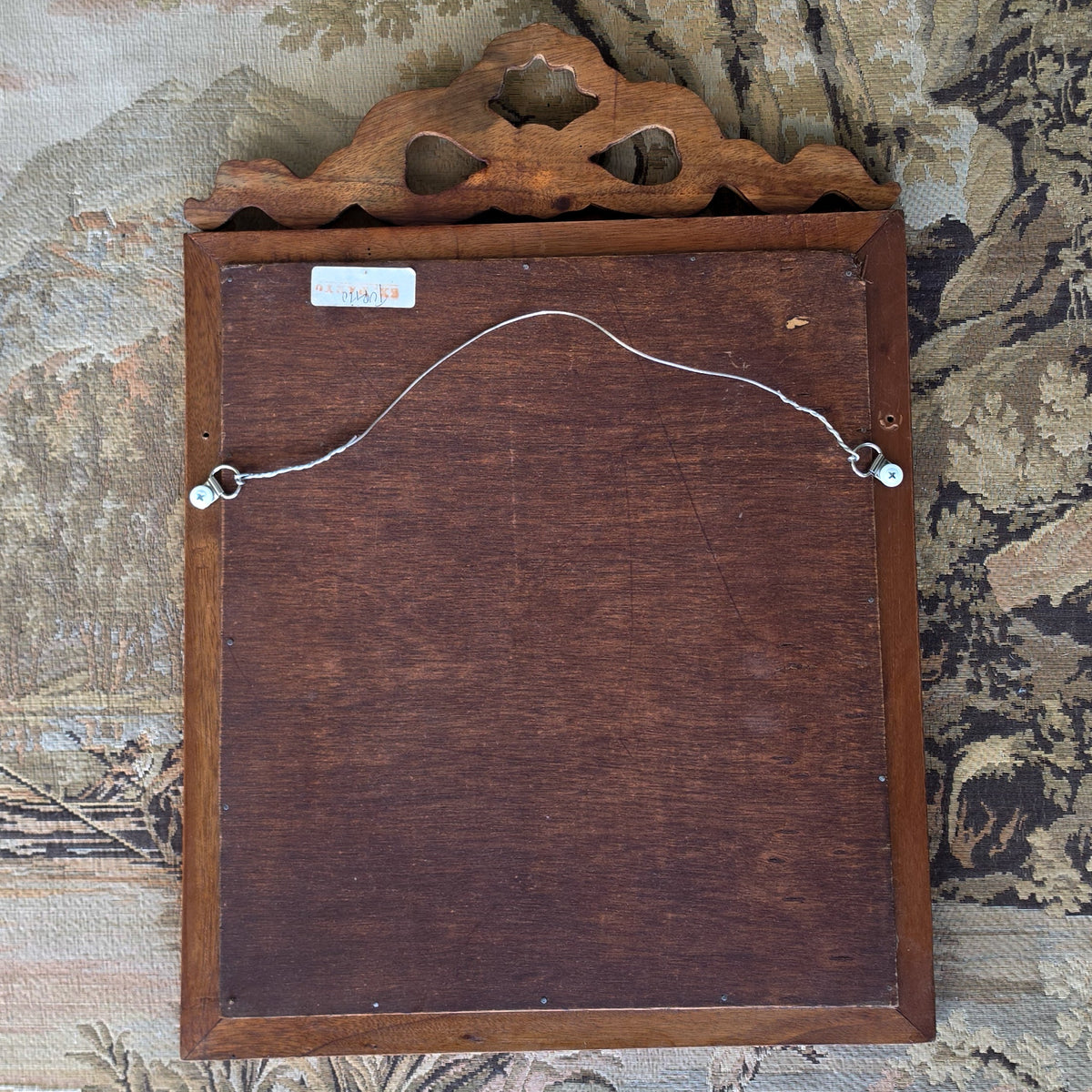 Carved Vintage Mirror