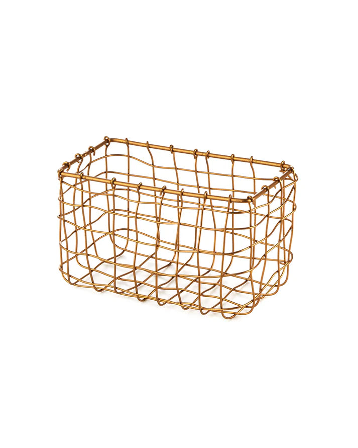 Brass Basket - Rectangle