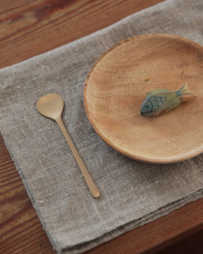 Brass Desert Spoon